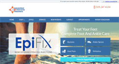 Desktop Screenshot of haasfootandankle.com