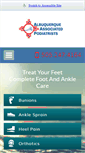 Mobile Screenshot of haasfootandankle.com